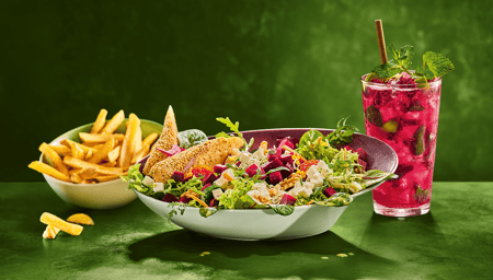 ABENDMAHL MIT SALAT