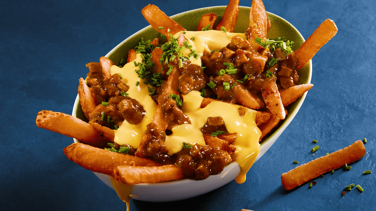 SÜSSKARTOFFEL SMOKEY CHEDDAR FRITTEN