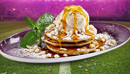 SWEET MAPLE PANCAKES