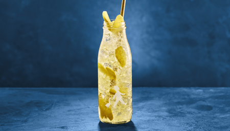 Stille Holunder-Ingwer Limo