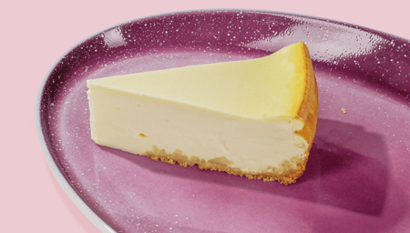 NY Cheesecake mit Heissgetränk